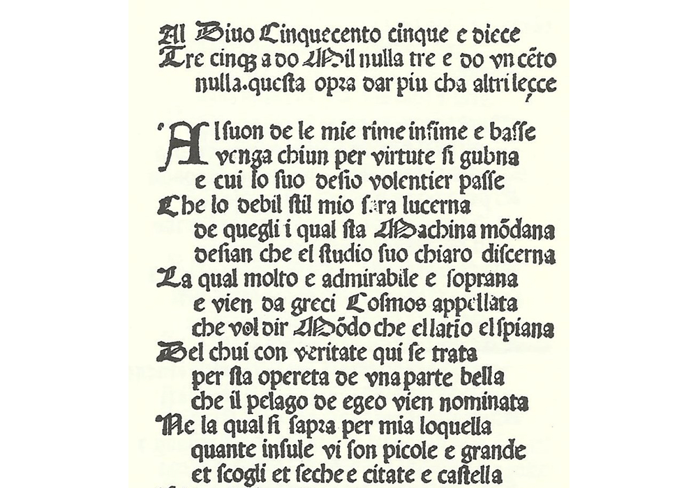 Isolario-Bartolomeo dalli Sonetti-Guglielmo Animamia-Incunabula & Ancient Books-facsimile book-Vicent García Editores-1 Beginning